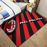 2025 NEW AC Milan Football Club Carpet Living Room Bedroom Mats Kitchen Bathroom Rugs